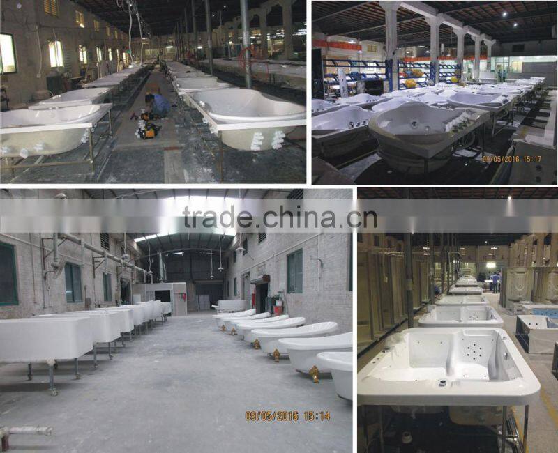 classic one person freestanding bathtub 1700X825X570mm