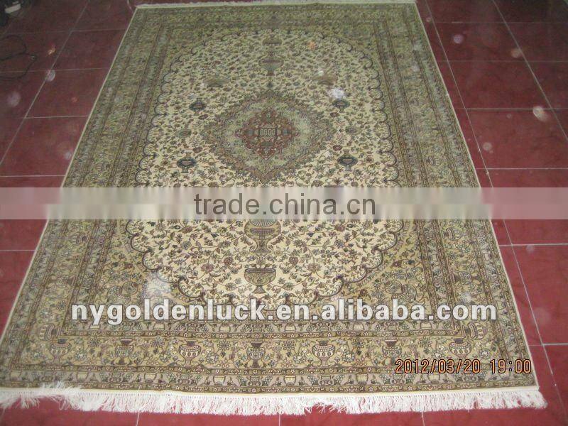 400L 6x9 hand knotted antique persian rug