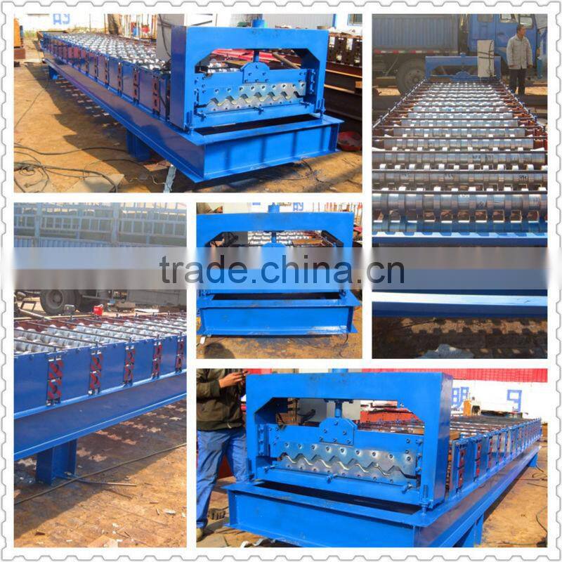 750 Roofing Material Corrugated Profile Forming Machine for Sheet Metal