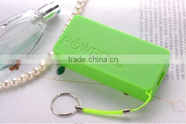 hot selling slim perfume power bank 2600 mah mini universal portable mobile charger