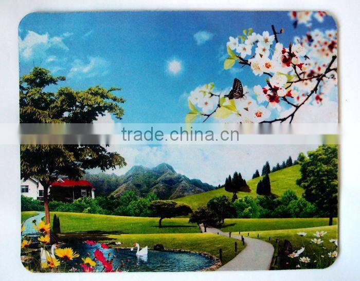Cheap customized sublimation rubber mouse pad/ Promotional mousepad