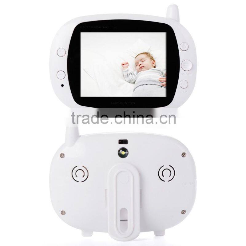 2 Way Talk 3.5" Color Video Baby Monitor Wireless Safety Camera Temperature Monitor Baby Monitor Night Vision