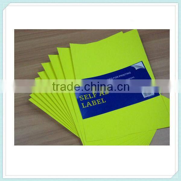 Private label self adhesive label stock