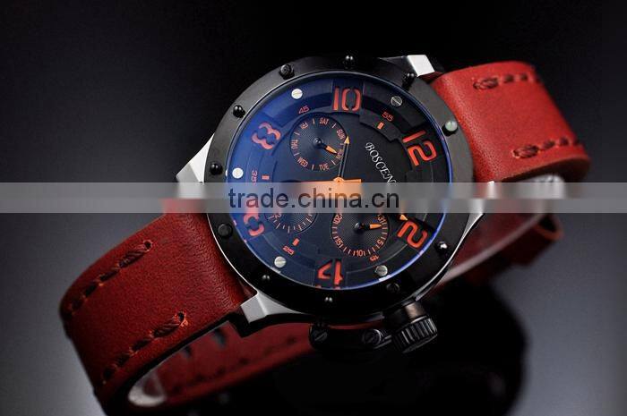 Specialized Customizable Brand Movement Stainless Steel Back Watch