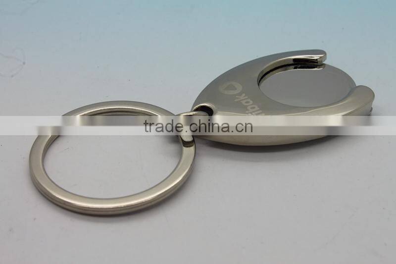 Metal trolly-coin Key Chain