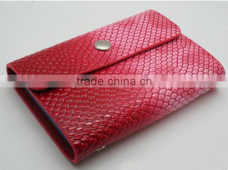 Free sample ,leather credit card holder supply in factory