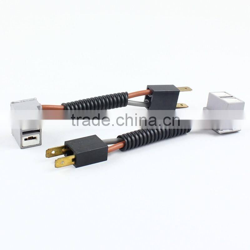 male female h7 ceramic lamp base adapter plug led h7 headlight bulb holder