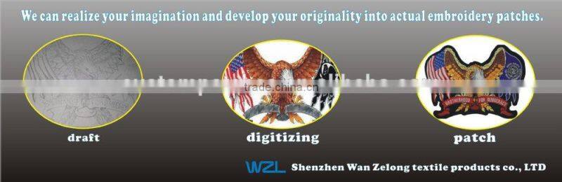 2015 Fashional Embroidered Patches custom woven patch