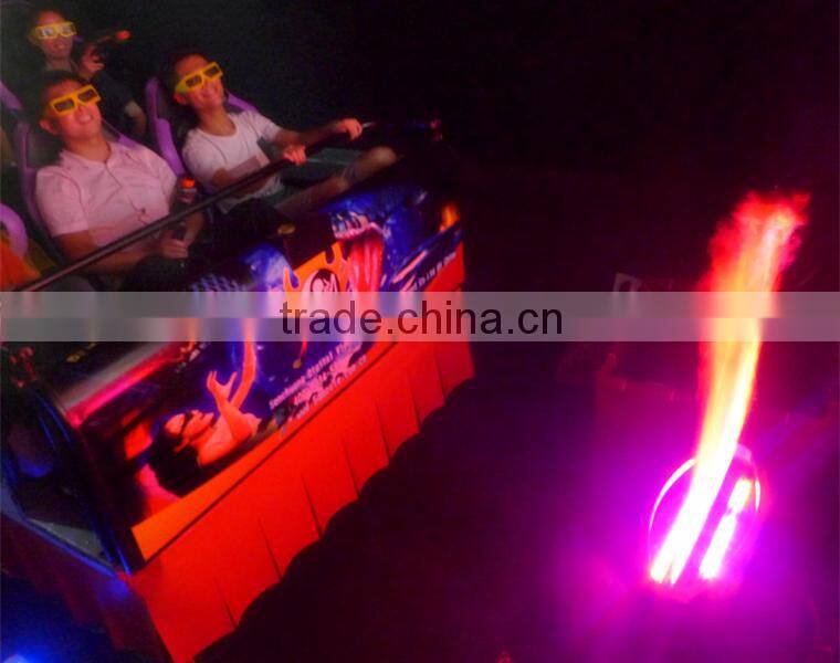 9d cinema equipment hydraulic system with sporty chair with CE certificate