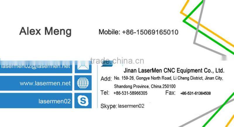 Hot sell Lasermen brand water cooling mode Co2 tube laser engraver system