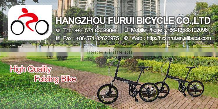 High Quality Promotional 20" Tyre Alloy Frame Folding Bicycle for sale