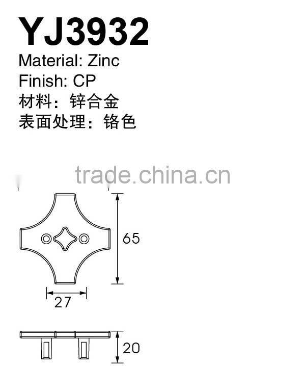 New design of zamak knob, furntiure cabinet knob, hardware