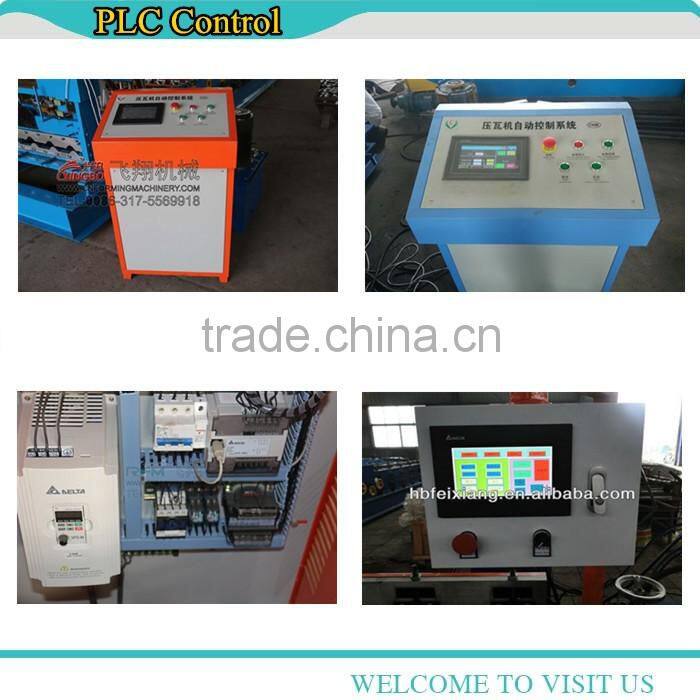 FX950 glazed tile roofing sheet rolling machinery