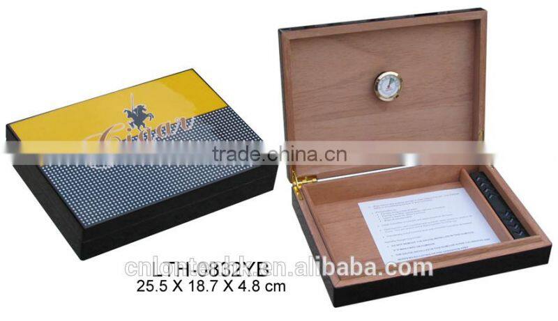 custom wood montecristo cigar humidor box
