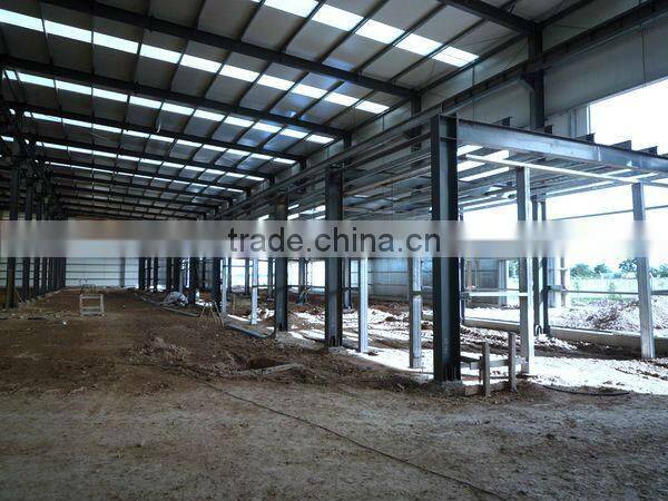 Flexible steel structure warehouse kit