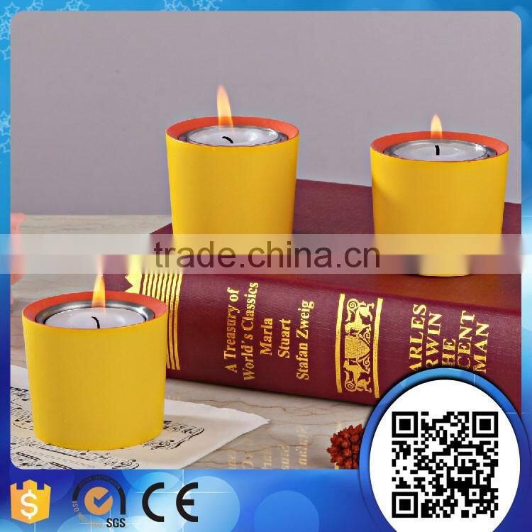 Wholesale Coloful Small Resin Candlesticks For Home Decoration