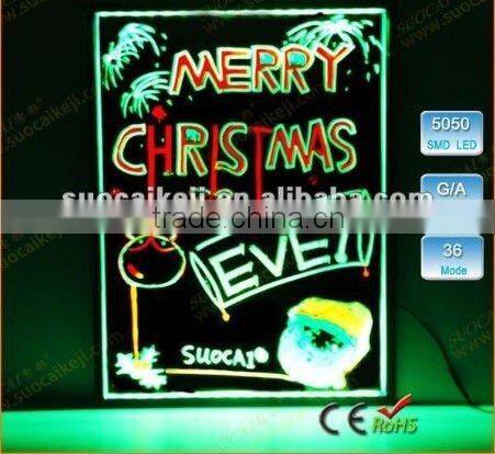 china advertising led hand writing board