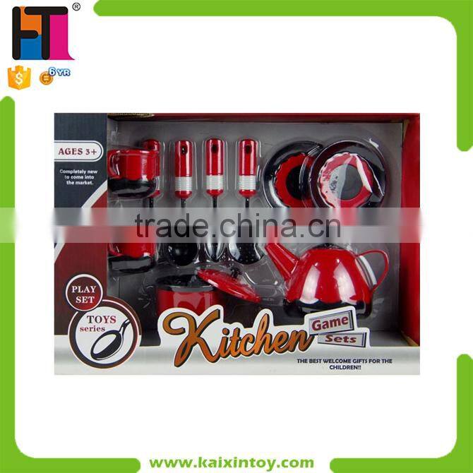 Newest Plastic Simulation Kitchen Game Toy For Kids