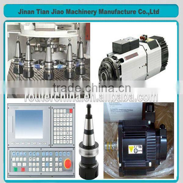 NCSTUDIO control linear ATC spindle cnc router for wood