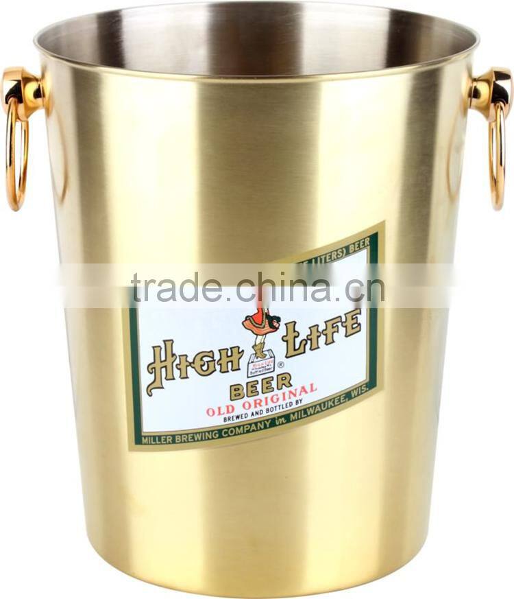 High Standard steel aluminium copper bucket