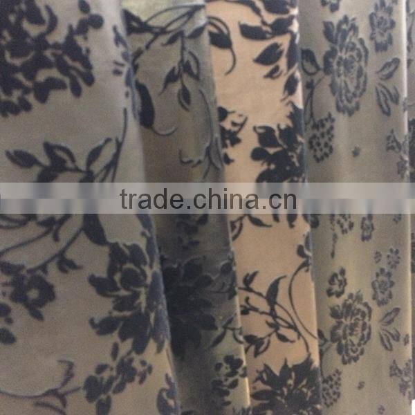 60% pu 40% rayon synthetic leather fabric for bag and furniture usage