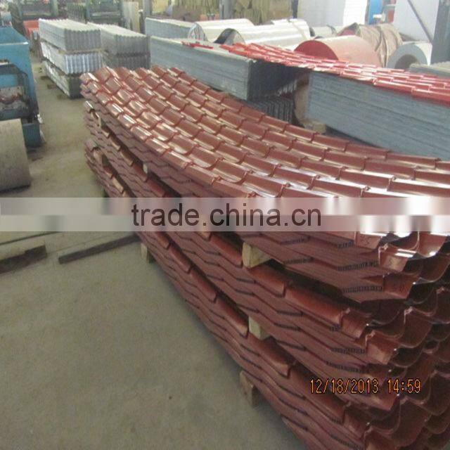 PPGI GI Galvanized color coated ppgi corrugated sheet roofing steel sheet