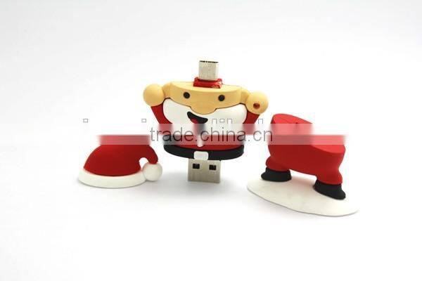 Father Christmas shape OTG usb for android