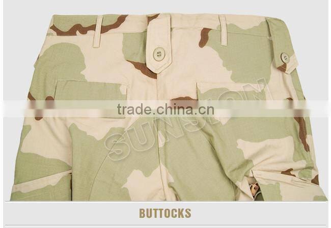 BDU Military Camouflage uniform comfortable and durable