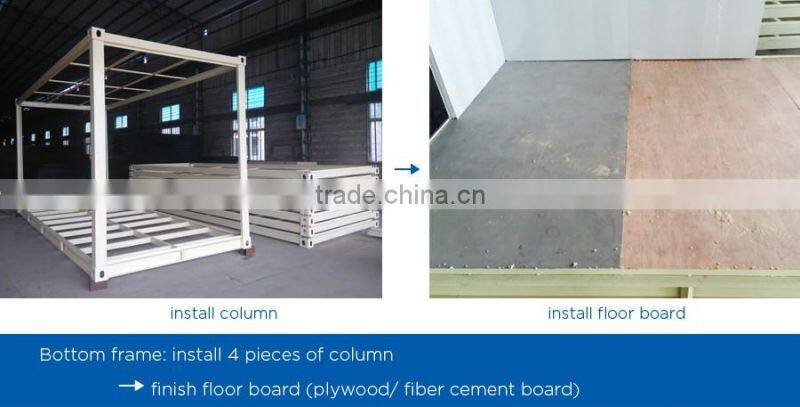 Waterproof Easy to Assemble mobile container home price