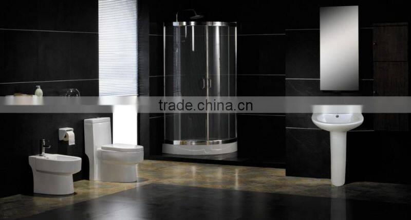 foor mounted and wall mounted both available washing down one piece toilet