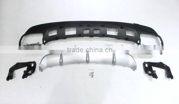 CLA diffuser with exhaust tips fit for MB CLA-CLASS W117 CLA260 chang into CLA45 style silver diffuser with tips