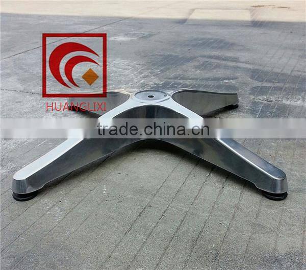 Aluminum cross eat foot, leisure table leg