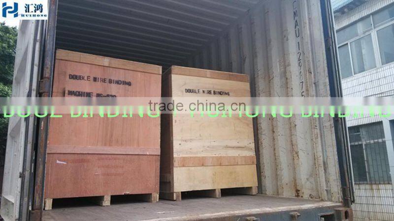 automatic double coil binding machine
