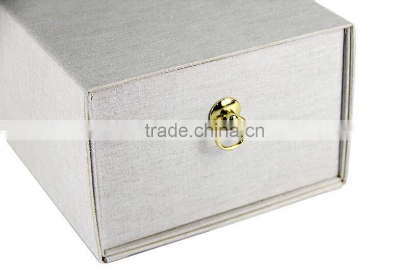 Vintage style storage box cardboard drawer storage box fabric storage box