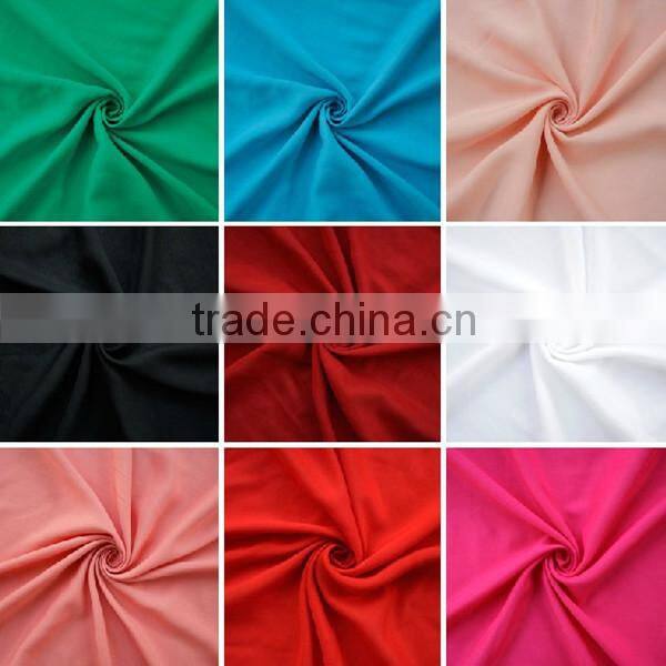 Soft hand cotton nylon blend stretch fabric