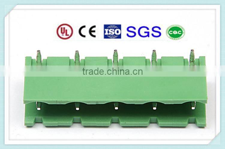 5.08mm Pluggable Terminal Block XS2ESDV 300V 15A with UL, CE, ISO, SGS,CQC Approved