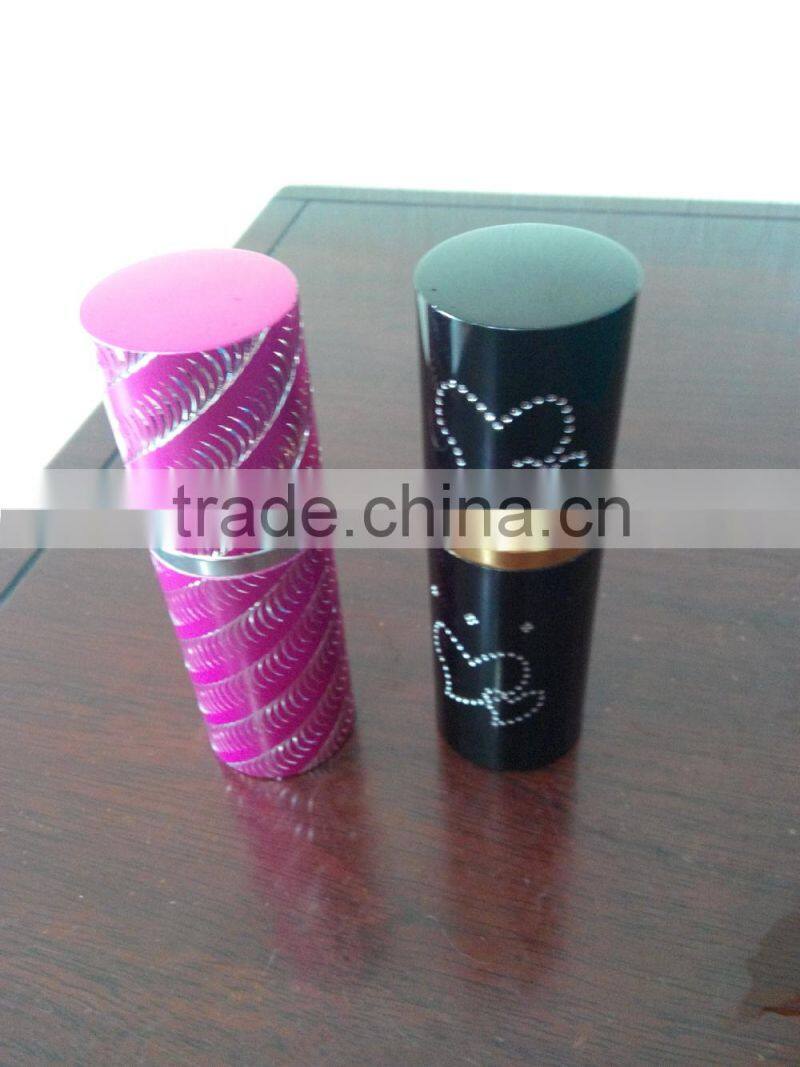 Aluminium atomizer spray bottle