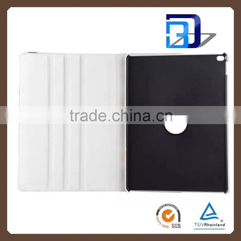 Manufacturer Wholesale Circle Pattern 360 Degree Rolating PU Leather Tablet case For iPad pro bluetooth keyboard case