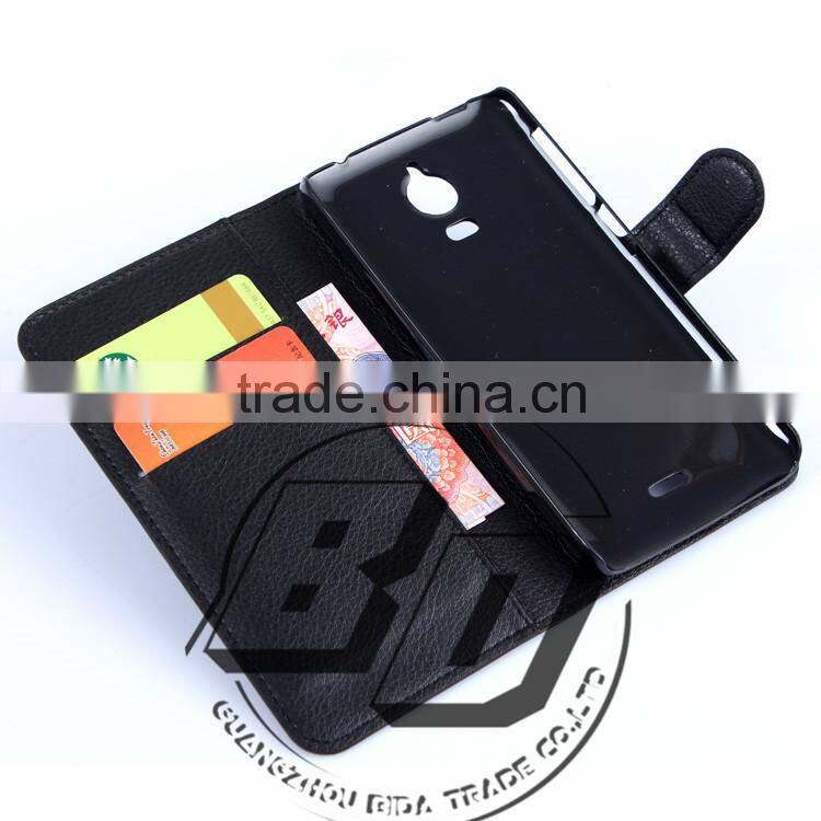 New Design Classical Flip Magnetic wallet leather case with card slots For Wiko Wax PU Leather case mobile phone case cover