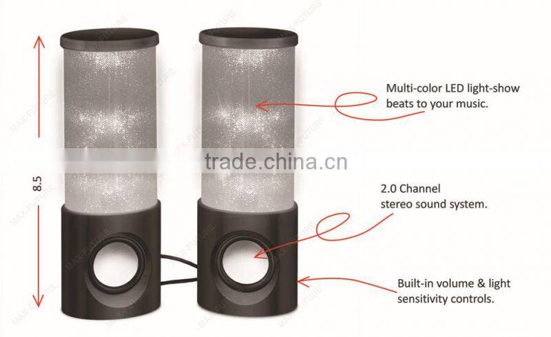 Color LED Pulse Speaker with Color LED Light-show Speakers