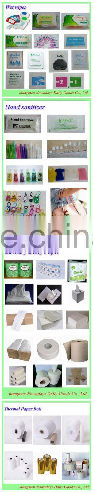 instant FDA mini alcohol gel sachet