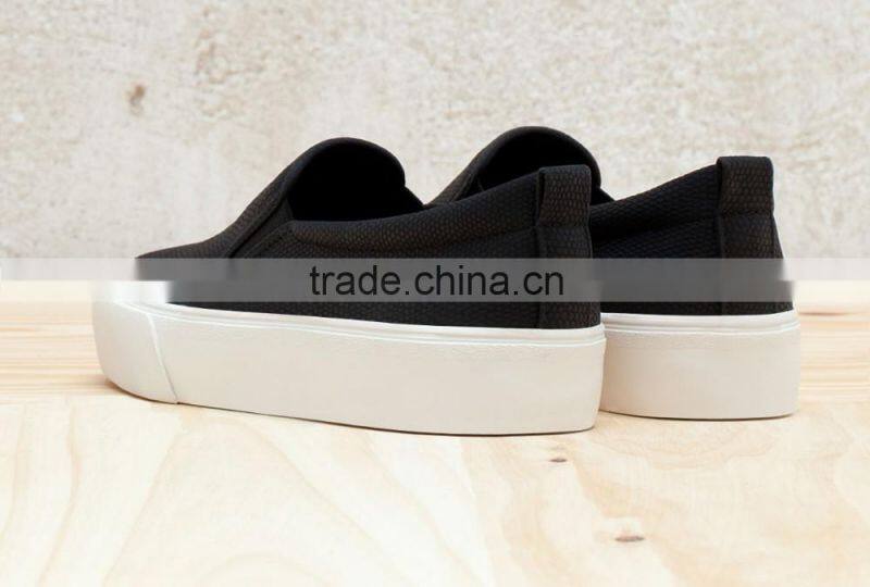 special pattern upper rubber sole platform shoes slip on women sneakers cheap casual canvas shoes women ladies 2016