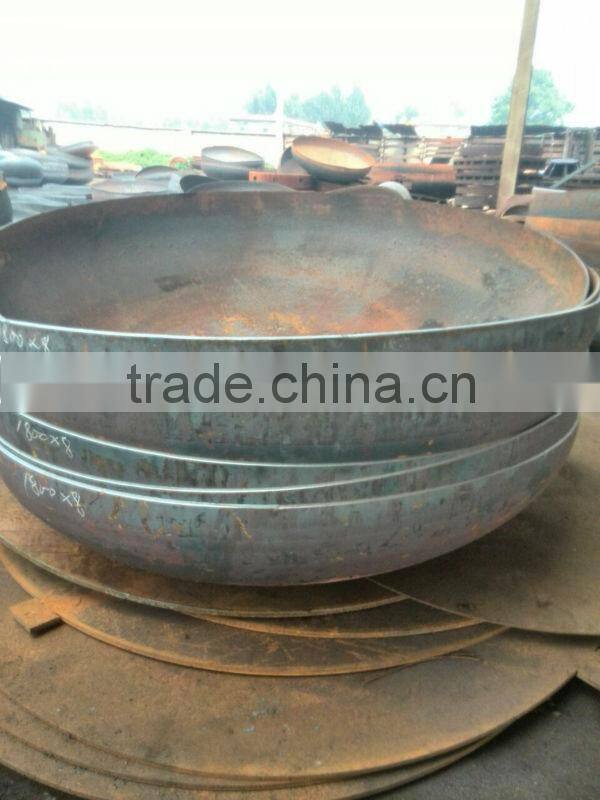 carbon steel elliptical head dish end made in CHINA