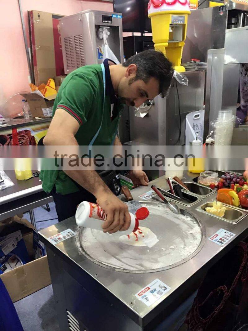 2015 Fedex To Worlwide Lestars Manufacturer Of Frozen Yogurt With Real Fruits Thailand Fried Ice Cream Machine