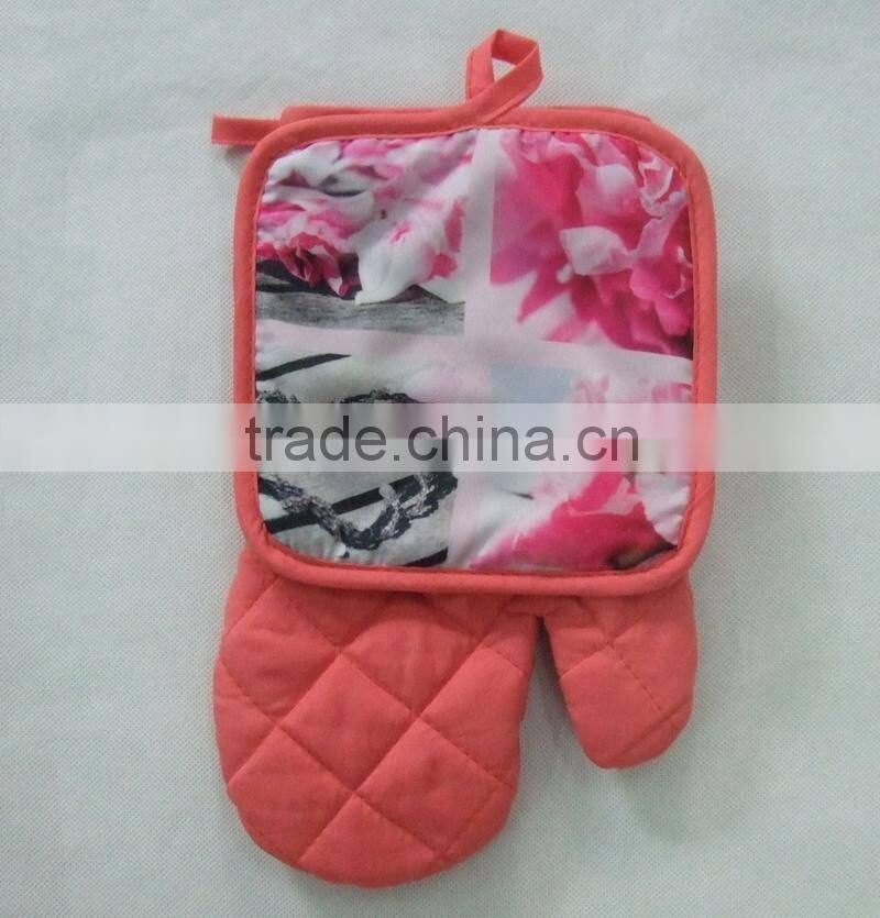 30x45cm customized valentine's day quilted fruit photo printing Placemat or table mat
