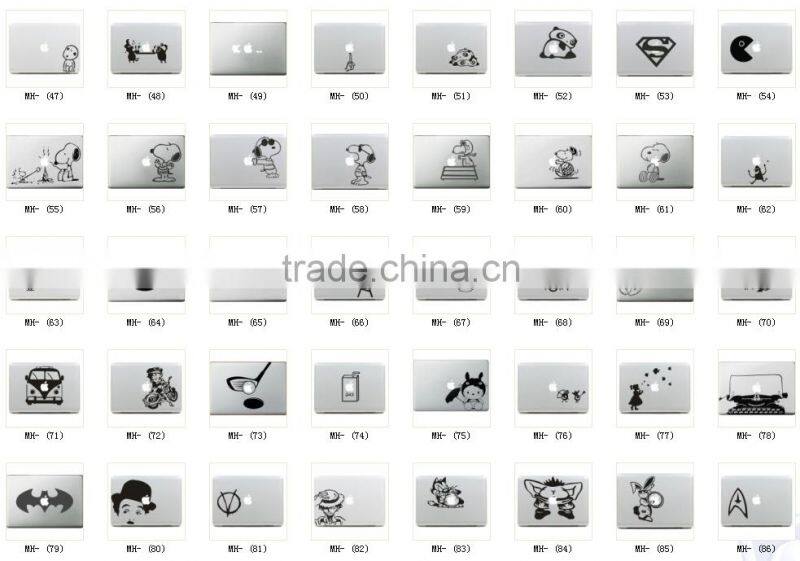 Coolest Design Zombie decal stickers for mac book OEM design