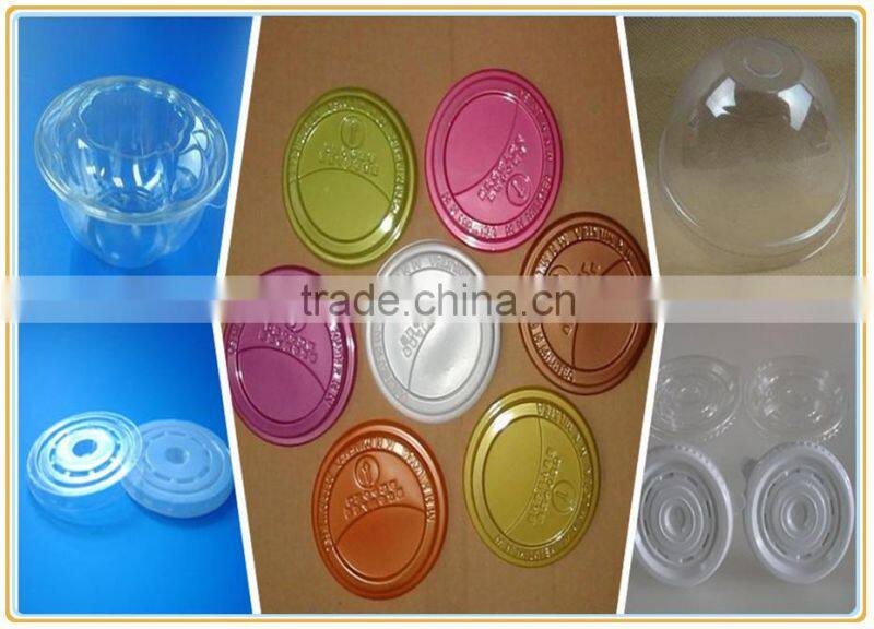 2014 Best Sale CE Standard Automatic Plastic Cup Lid Thermoforming Machine, plastic cup lid thermoforming machine