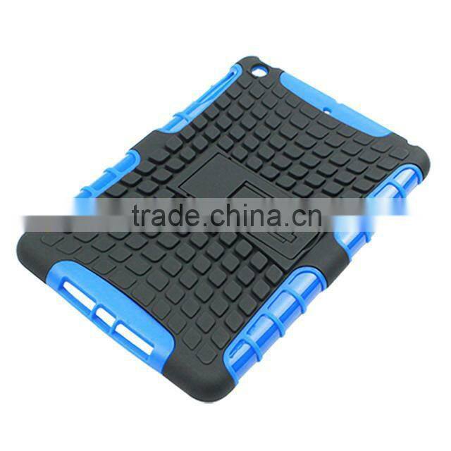 Tablet case TPU pc 2 in 1 stand shockproof case for ipad 1 2 3 , for custom ipad case cover ,for ipad case air