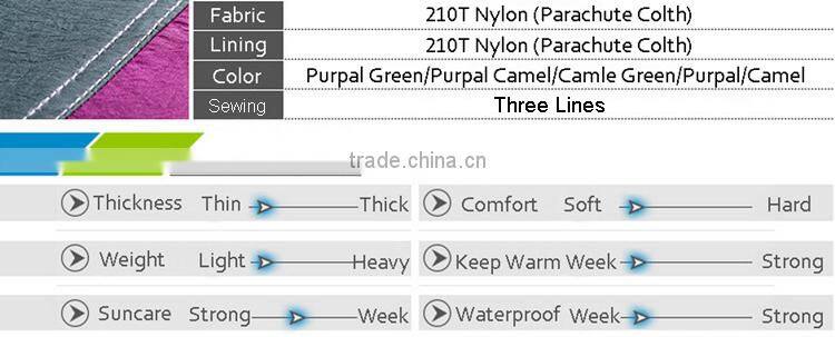 Fast Collapsible Mixed Color Parachute Hammock