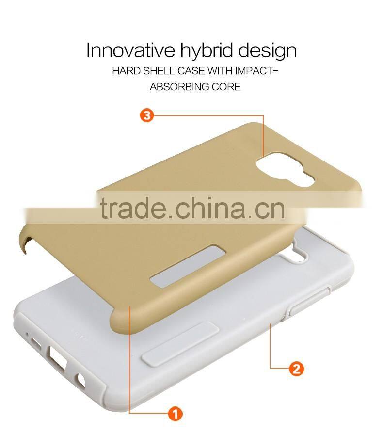 Dual Pro Siries TPU PC 2 in 1 Back Case cover for samsung galaxy a7 2016